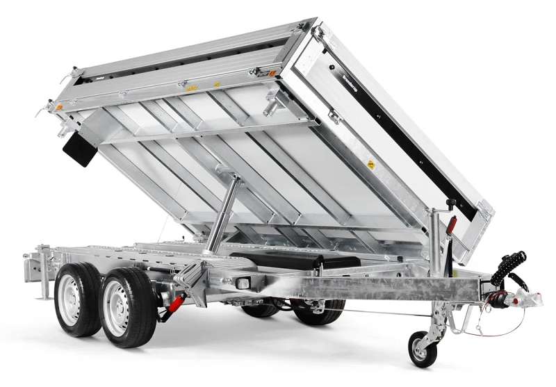 Remolque basculante tridireccional Brenderup TT5325ATB2700S, dimensiones: 1800 x 3250 x 350 mm, SW11200 - Imagen 4